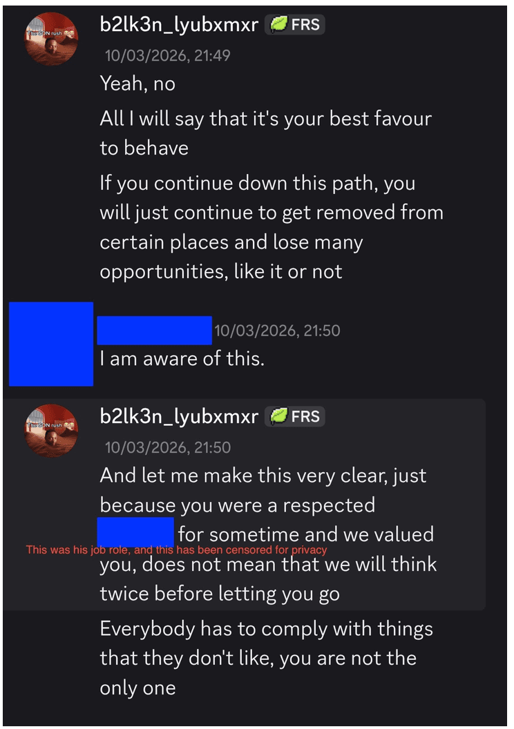 Supporting screenshot